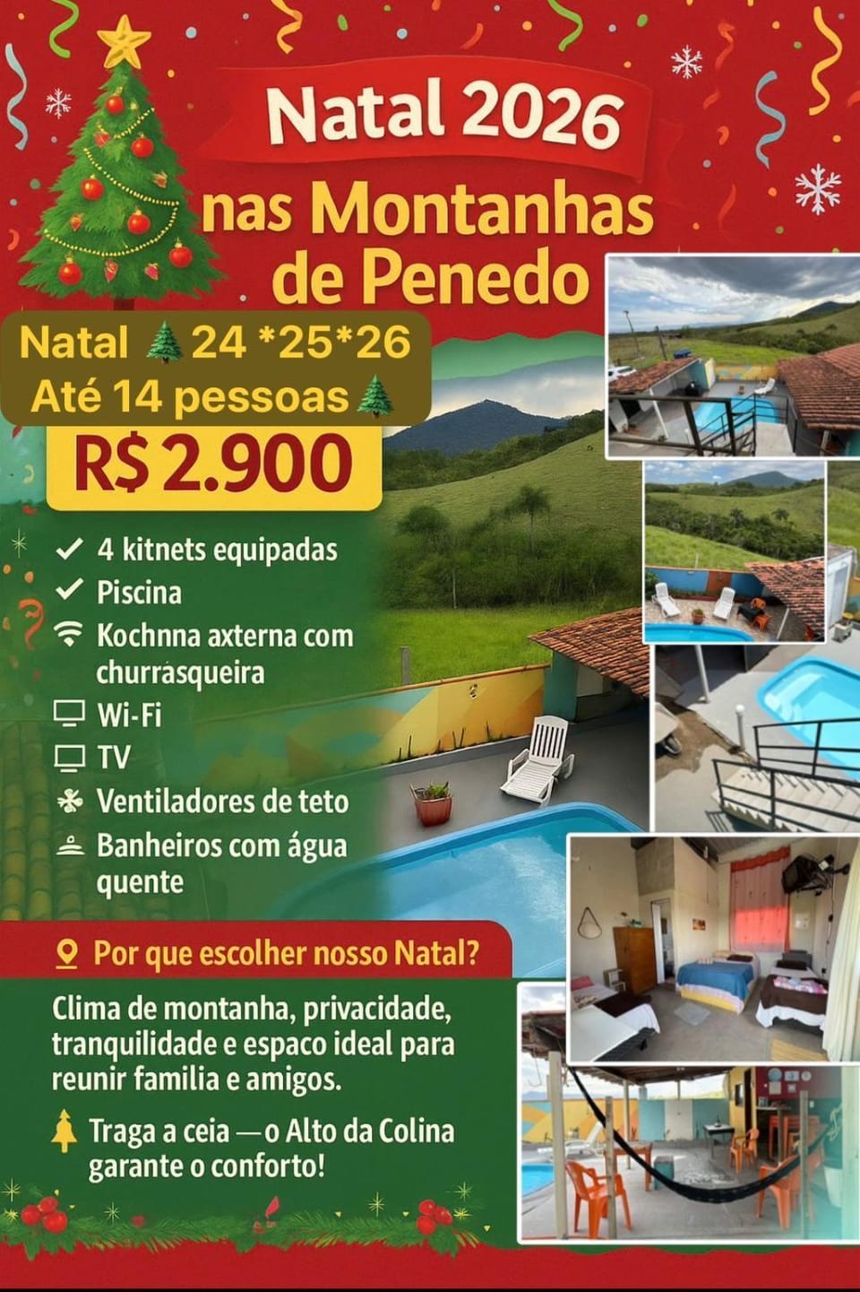 Alto da Colina Penedo Inn in Resende