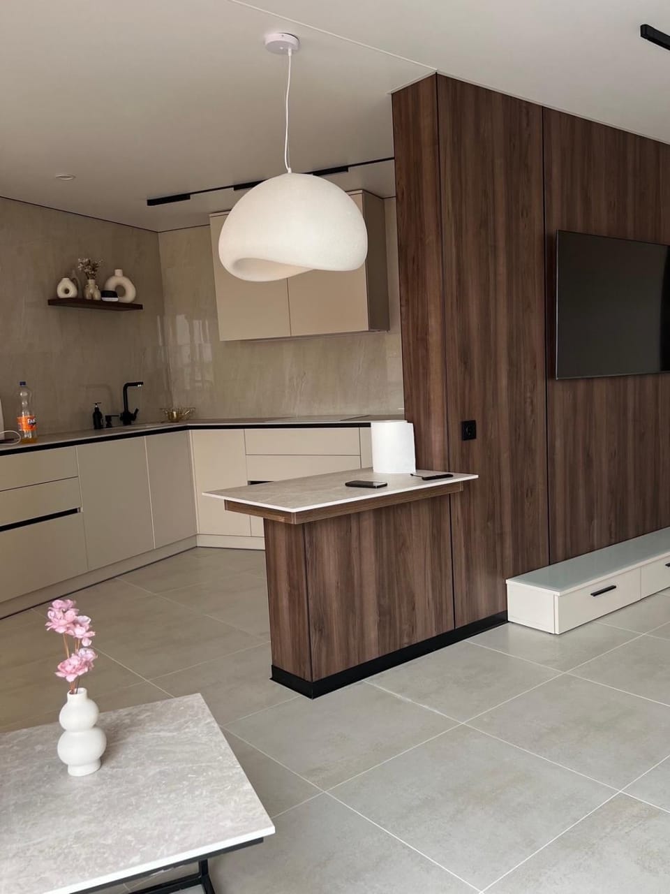 Апартаменти просторі 2 кімнати на Монастирський Apartment in Ukraine