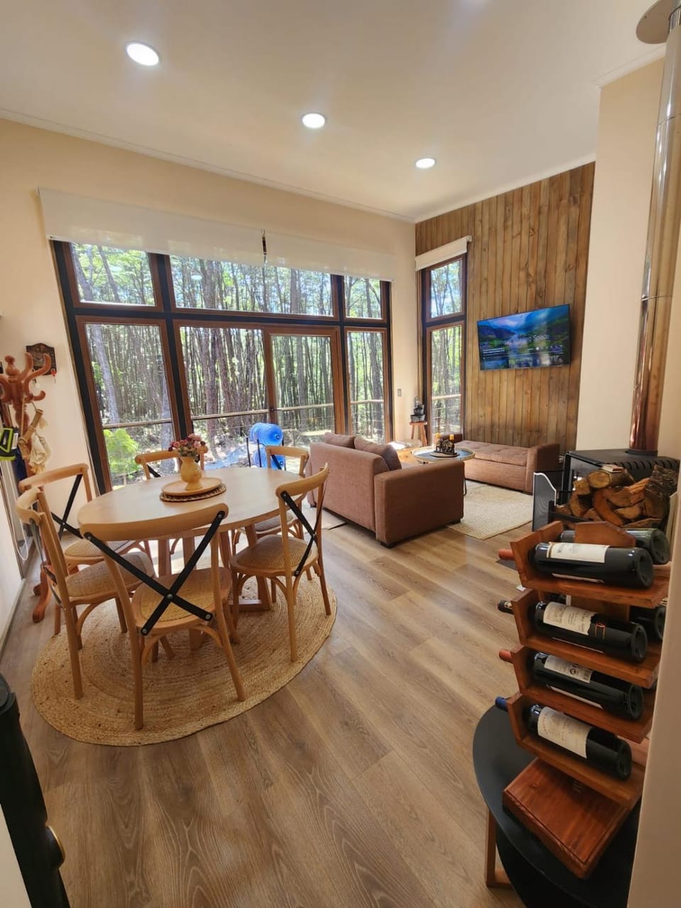 Casa en el Bosque, completa desconexión, Pucón House in Pucon