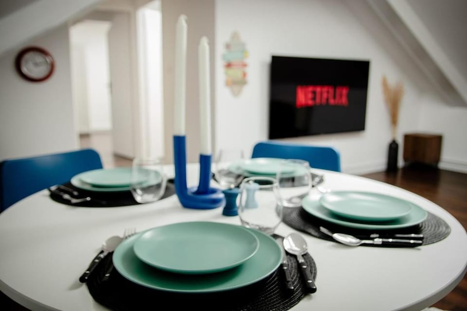 Le Mansardé chaleureux T3 - 2 chambres Netflix WIFI Apartment in Grand Est