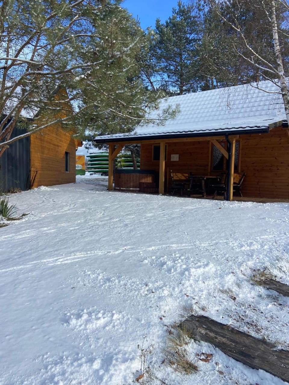 Kajakiem z Marzysza Nature lodge in Poland