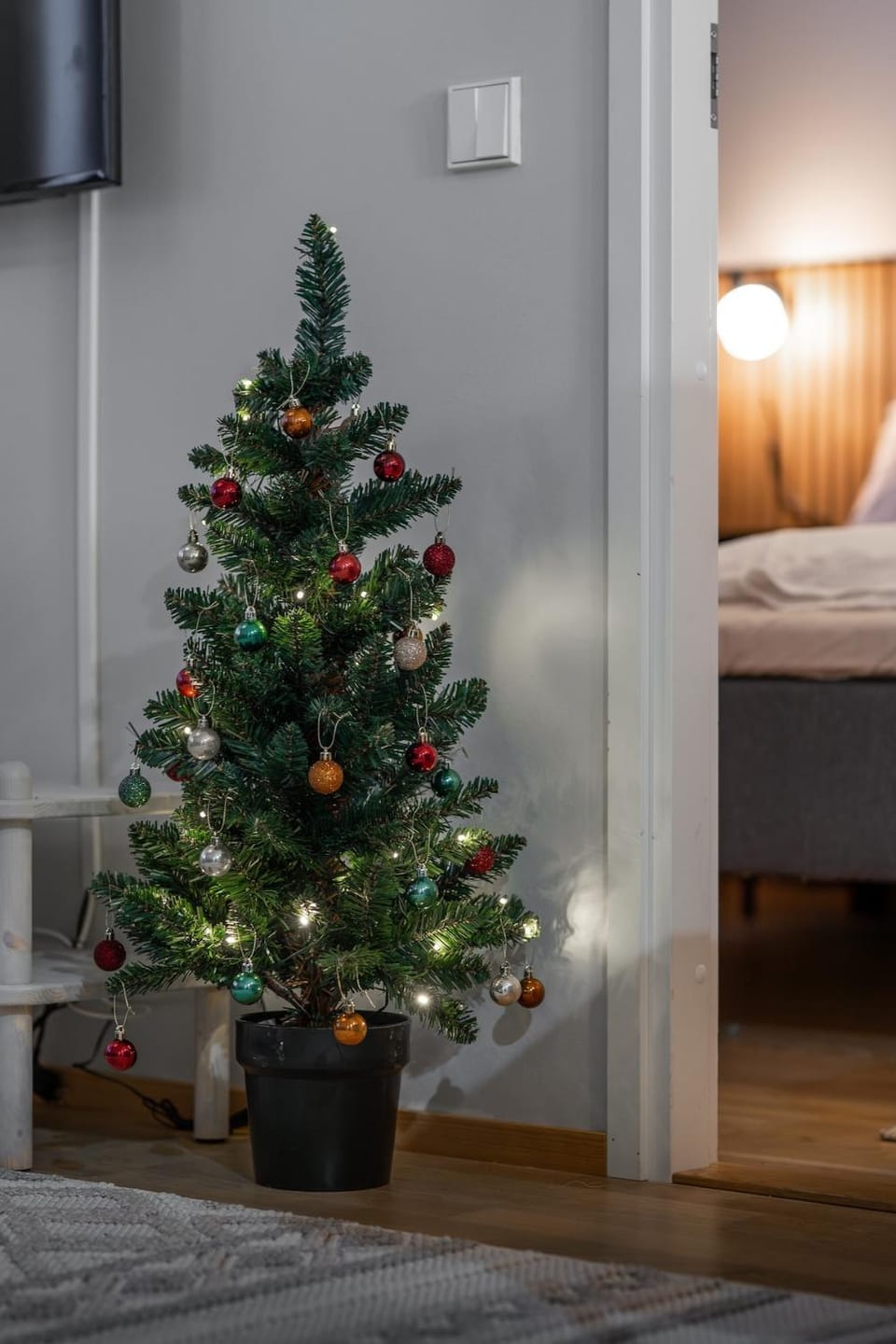 Scandi Forest Flat Across from the Train Station Apartment in Rovaniemi