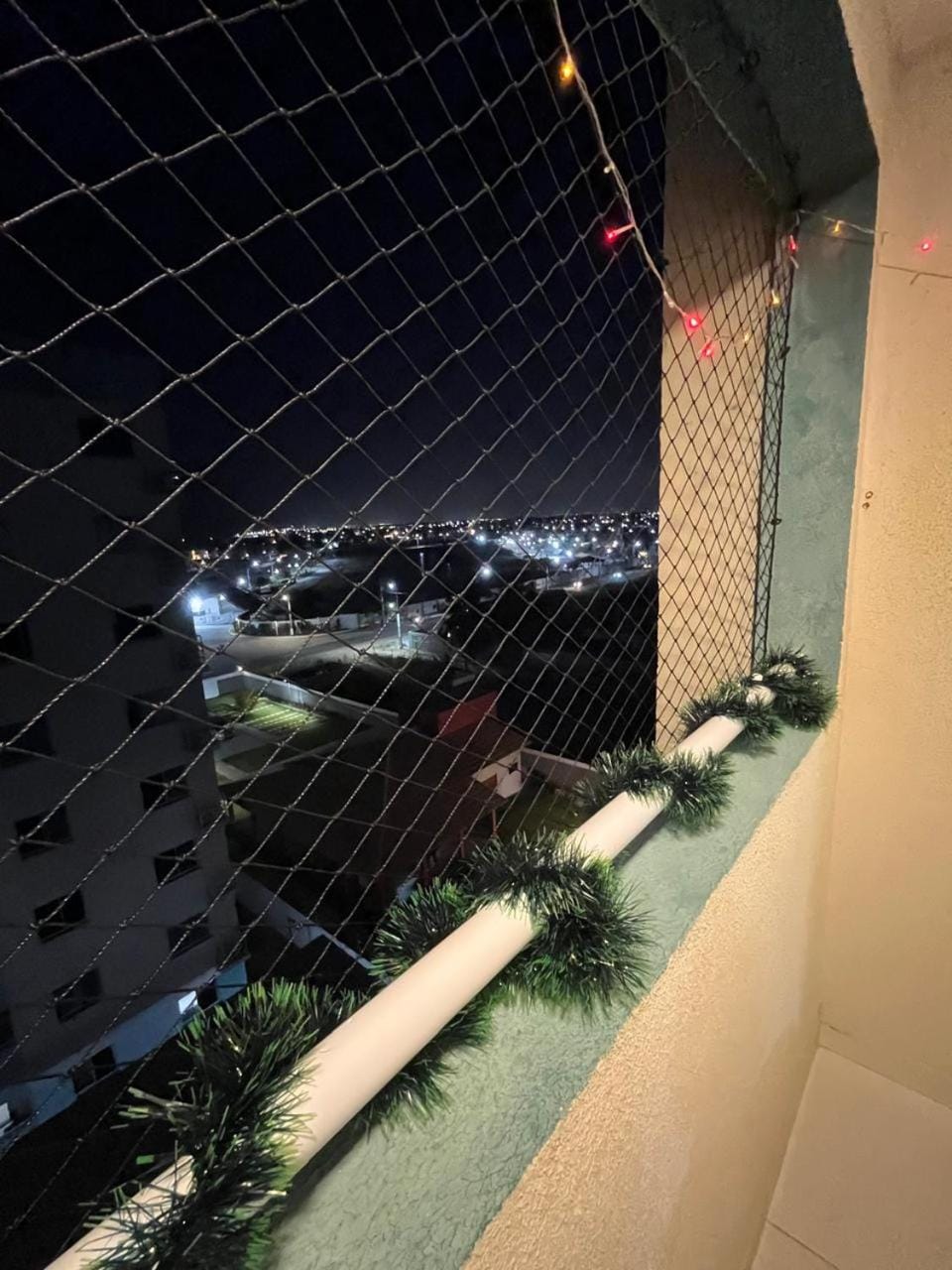 Night, View (from property/room), Balcony/Terrace