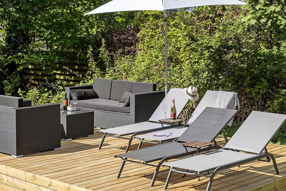 Summer, Garden, Living room