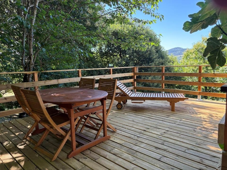 Vivienda de uso turístico en plena naturaleza O Poleiro Chalet in Galicia