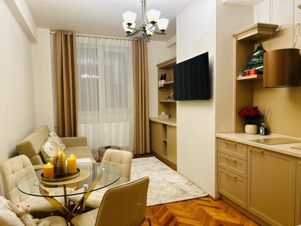 Window to the Christmas market Apartment in Craiova
