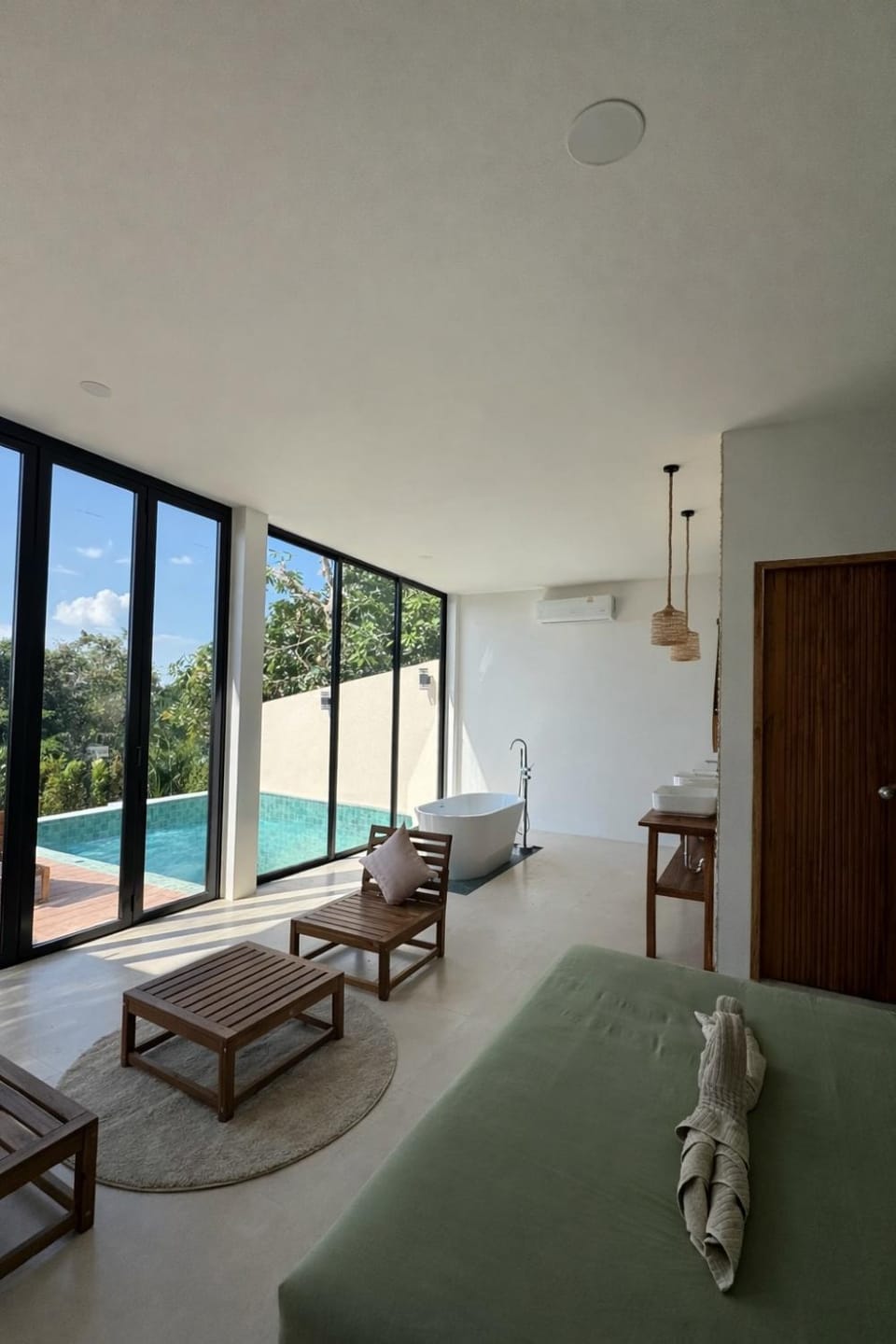 Tropical cottage sea view - private pool Villa in Ban Tai
