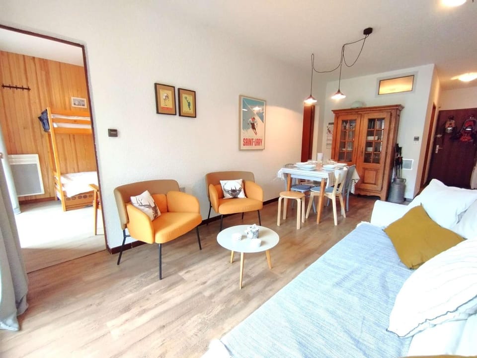 T3 pour 6 personnes avec balcon à Saint-Lary-Soulan - FR-1-457-394 Apartment in Saint-Lary-Soulan
