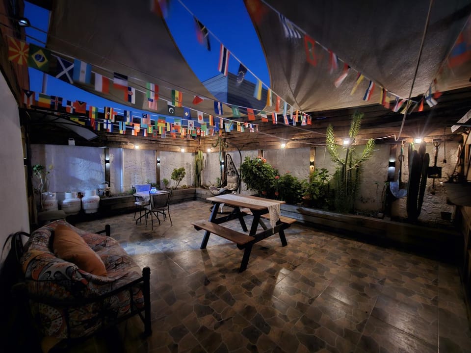 Patio, Night, Breakfast