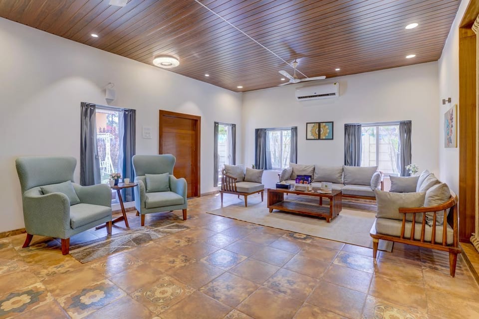 Lavender Crest by ELIVAAS Signature Pet- friendly 4-BHK Villa With Private Pool , Garden Area, Outdoor seating Near Bhimashankar Walls Trek Villa in Maharashtra