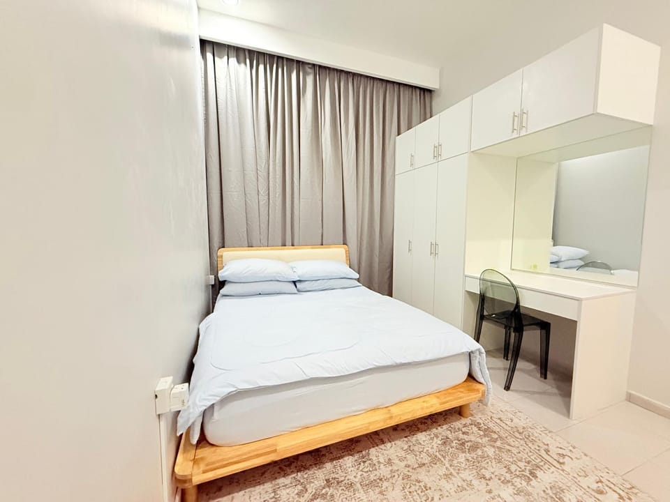 Bed, Bedroom, wardrobe