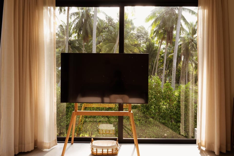 Day, Natural landscape, TV and multimedia, Evening entertainment, Garden view