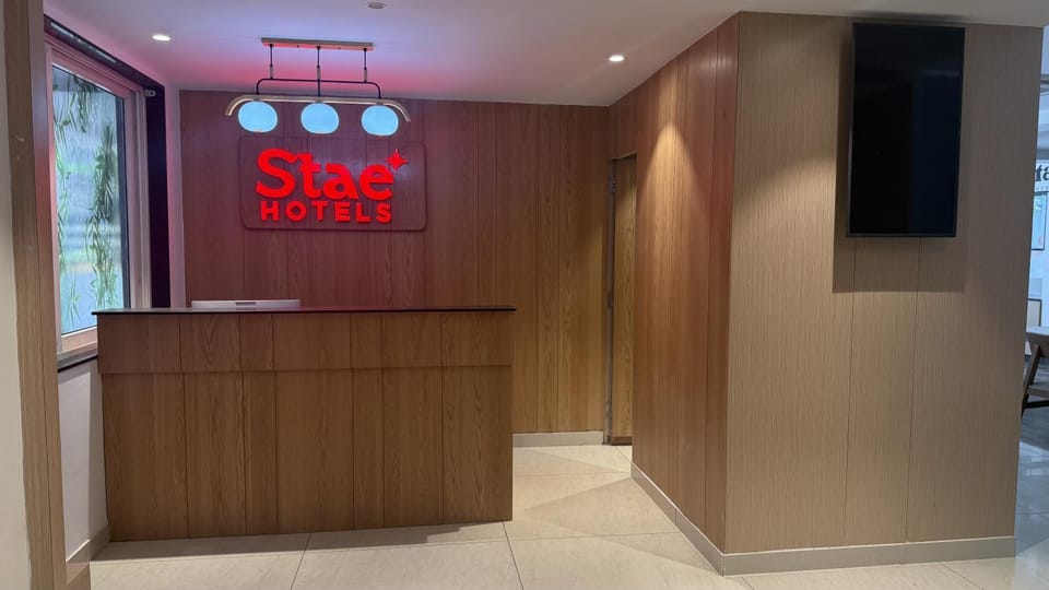 Property logo or sign, Lobby or reception, Text overlay