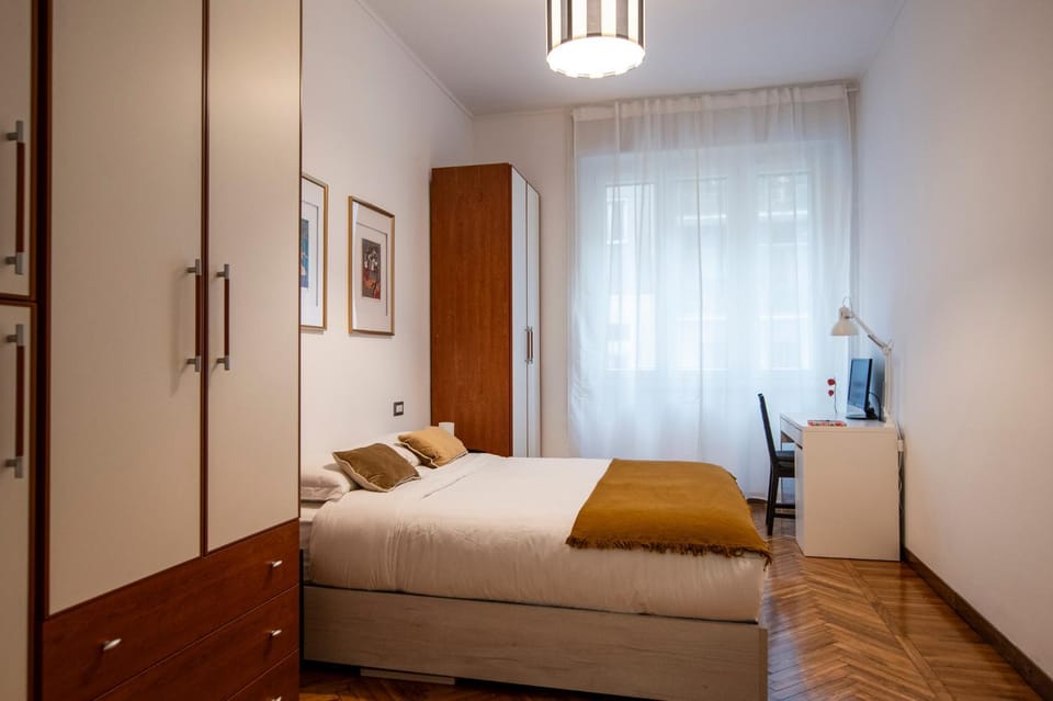 Bed, Bedroom, wardrobe