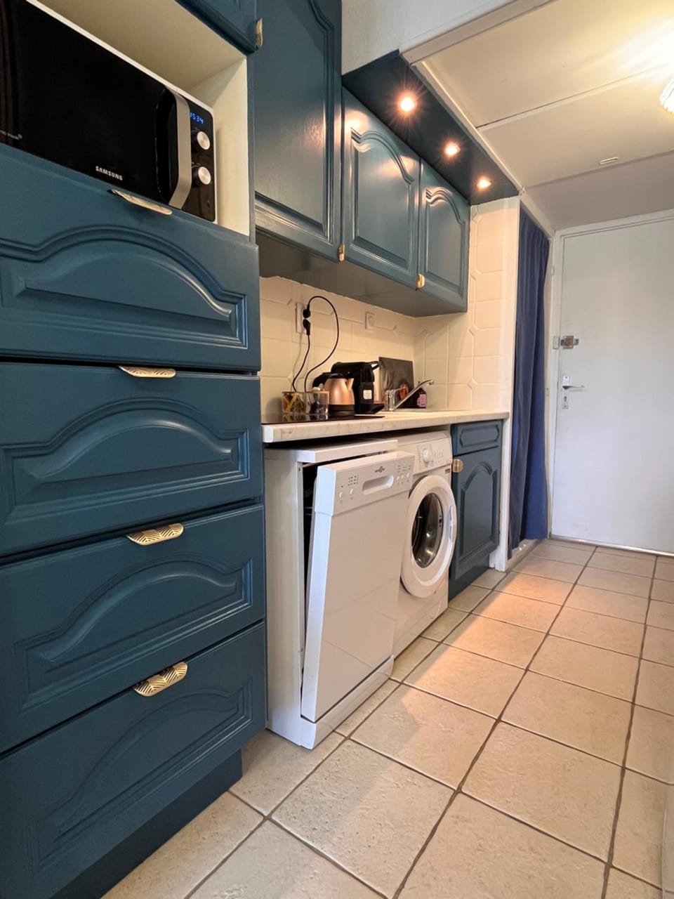 dishwasher, microwave, pet friendly, stove, washing machine
