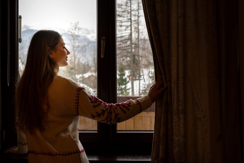 Winter, Mountain view