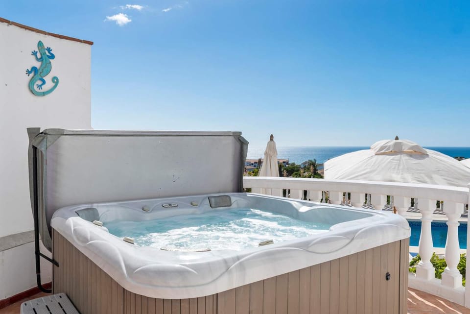 Sea View Villa of Angels 8BR Luxury Estate with Pool Jacuzzi & Terraces Ref 20 Villa in Costa del Sol