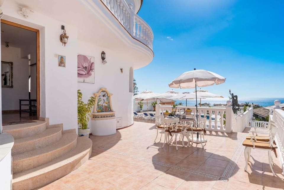Sea View Villa of Angels 8BR Luxury Estate with Pool Jacuzzi & Terraces Ref 20 Villa in Costa del Sol