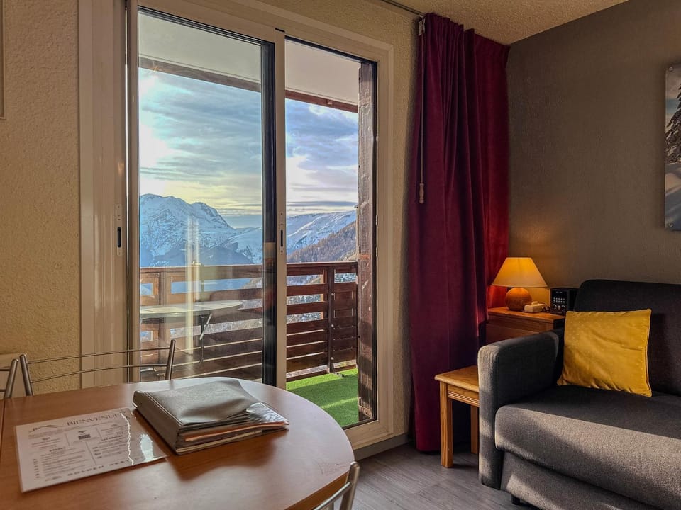 L'Escale - Au Pied des Pistes avec Parking Public Apartment in Huez