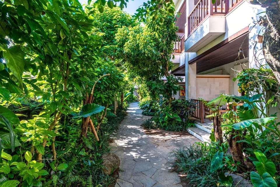 Property building, Garden