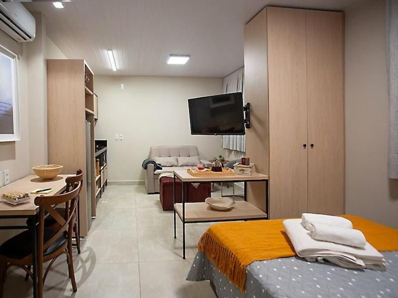 Bed, TV and multimedia