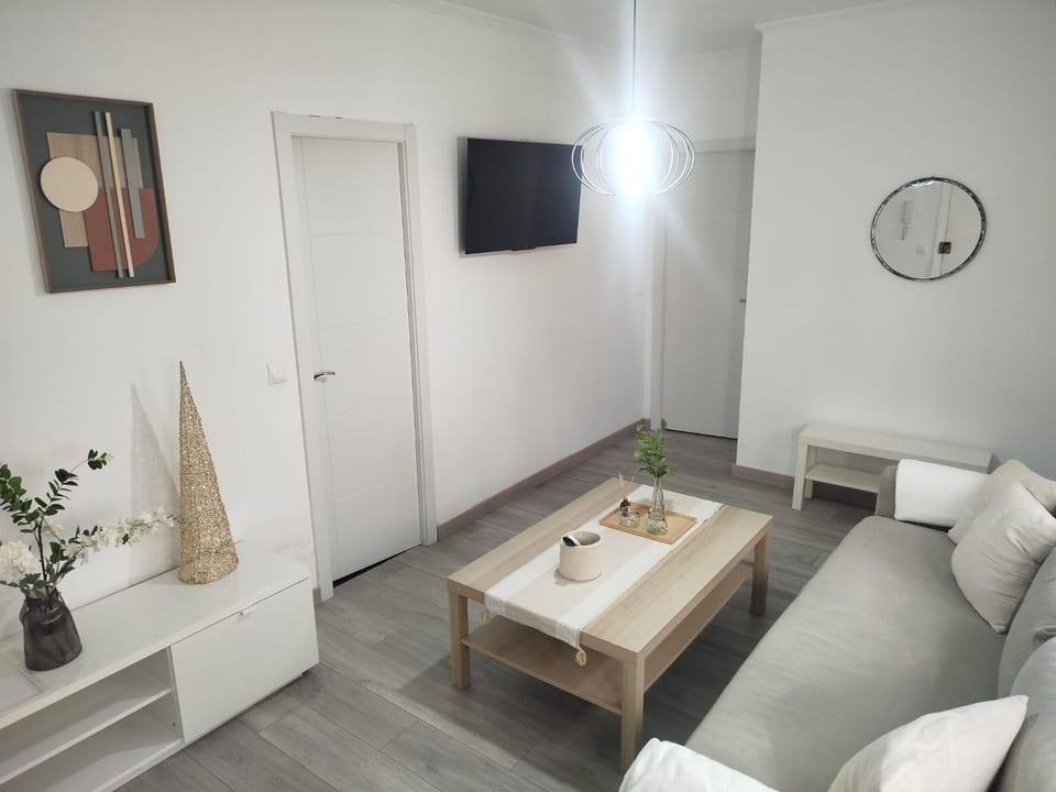 Living room, heating, air conditioner
