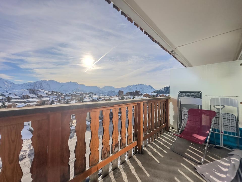 Le Grand Rif - Au Pied des Pistes avec un Parking Apartment in Huez