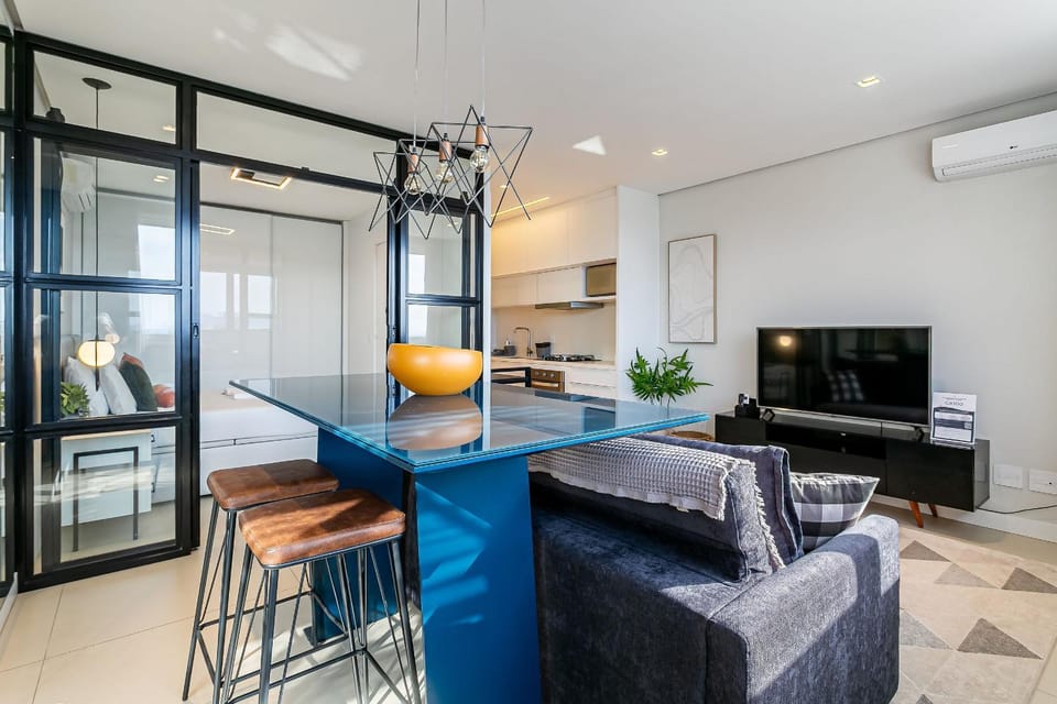 WI-FI 400MB | FoodHall | 450m from Shopping #CA100 Apartment in Florianopolis