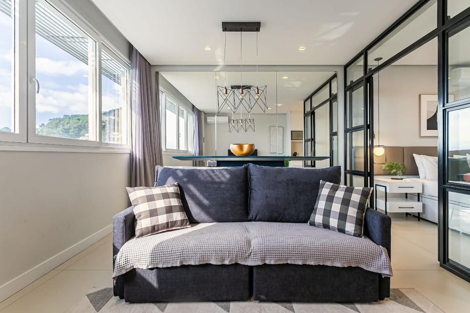 WI-FI 400MB | FoodHall | 450m from Shopping #CA100 Apartment in Florianopolis