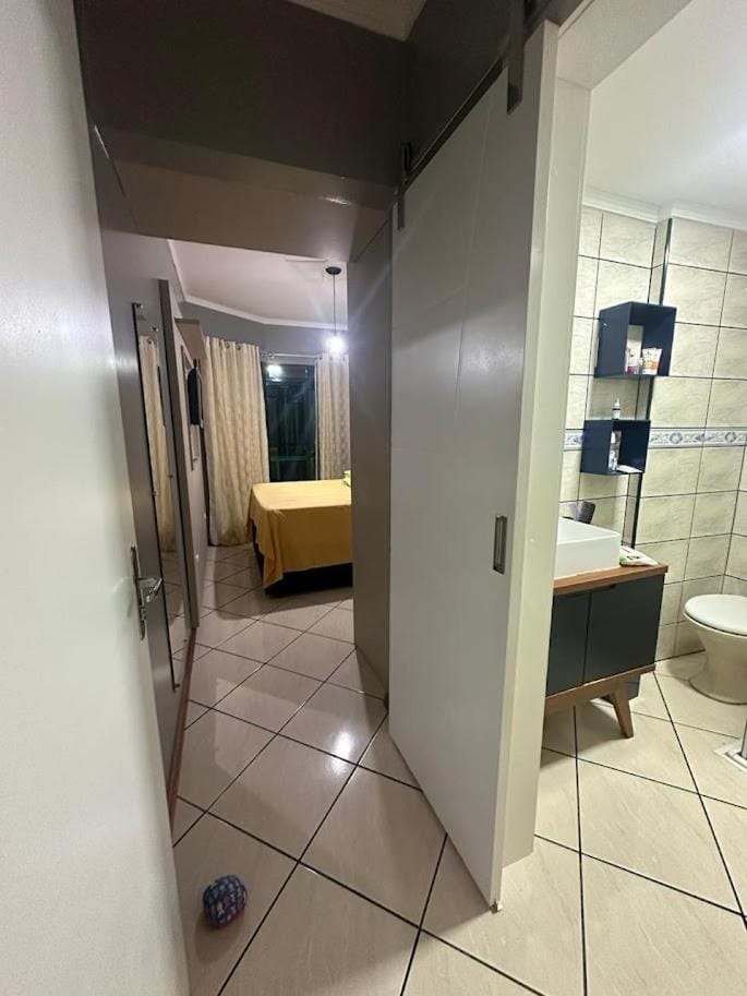 Apartamento aconchegante frente mar, na Meia Praia Apartment in Porto Belo
