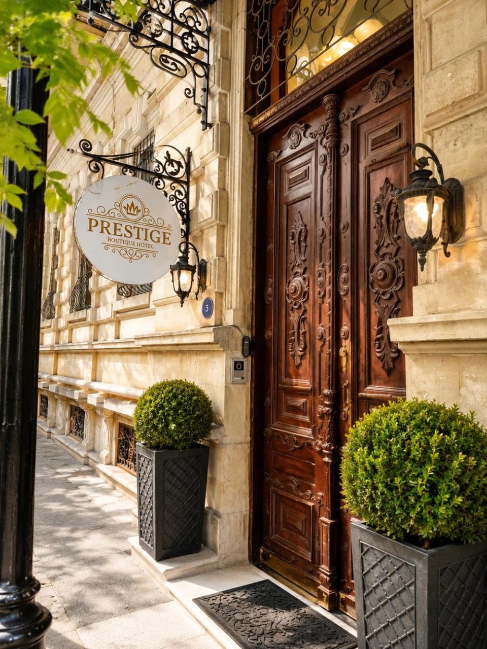 Property building, Facade/entrance, Day