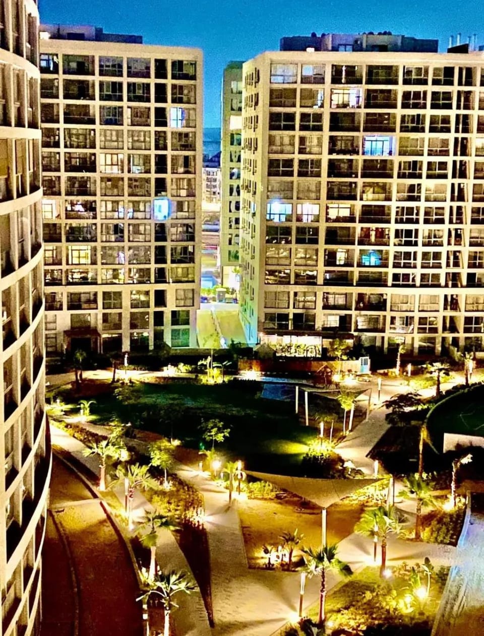 Night, City view