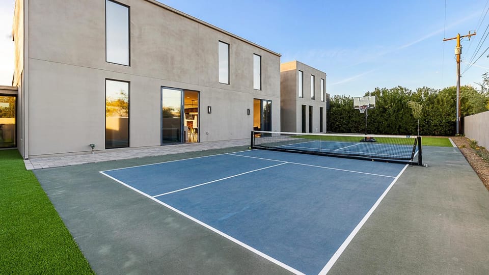 Children play ground, Tennis court