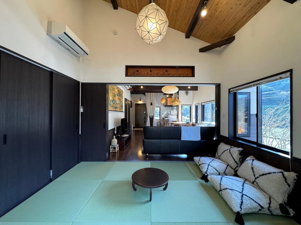 Living room, air conditioner