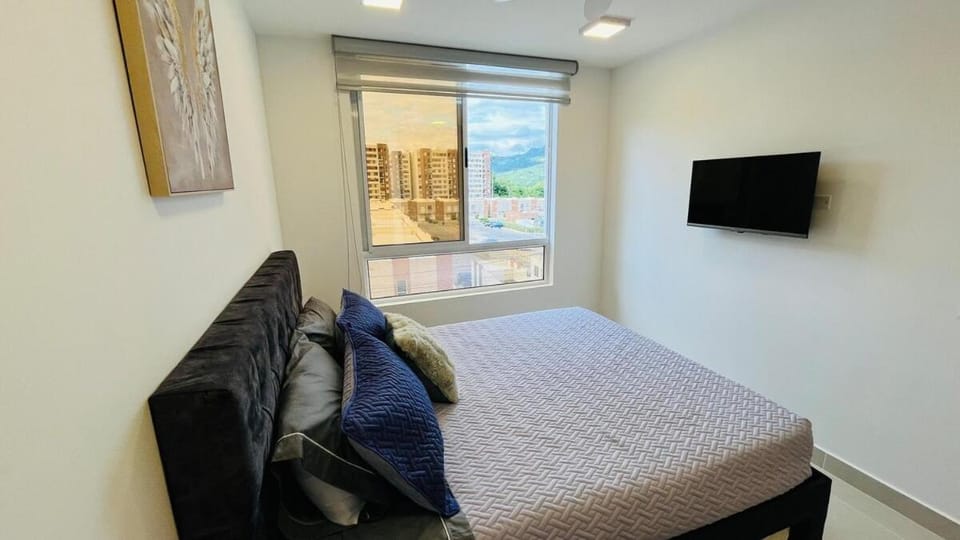 2 Piscinas en condominio y BBQ privado Apartment in Villeta