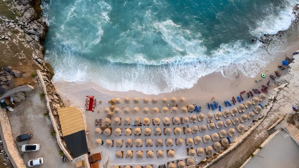 Bird's eye view, Beach