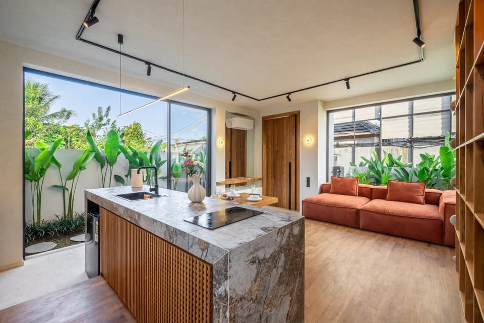 Living room, Dining area, kitchen