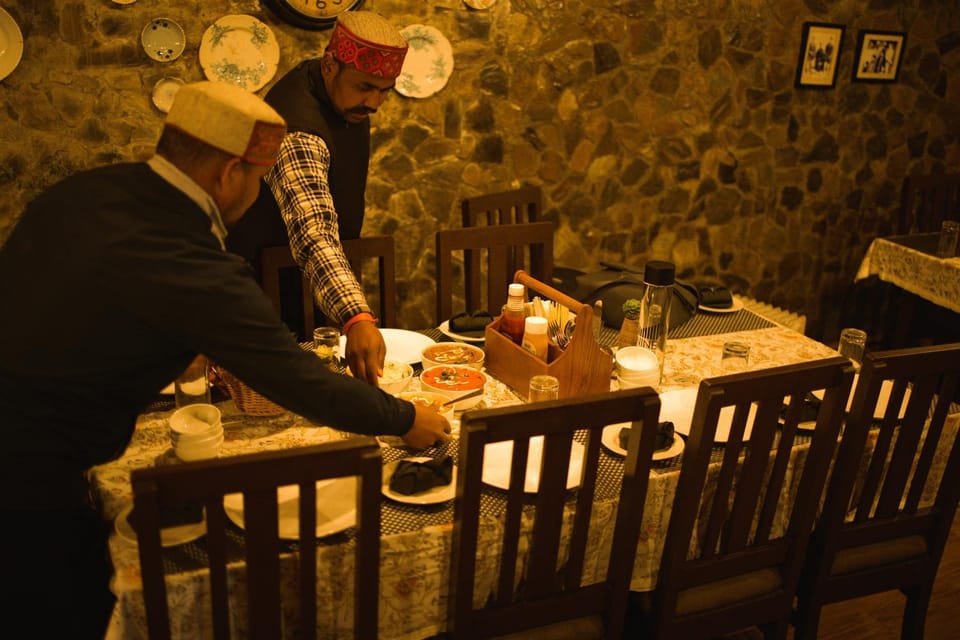 Dining area, Dinner