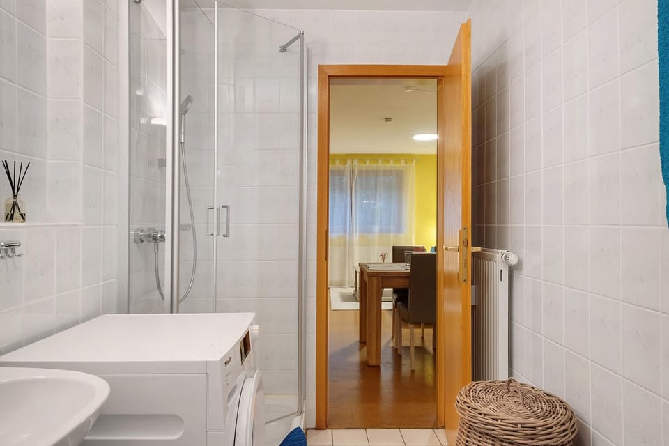 Bathroom, Living room