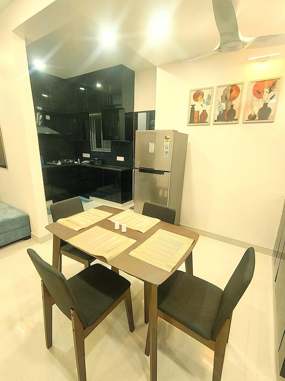 Aesthetic Luxury 2BHK with Elegant Décor 1S Apartment in Hyderabad