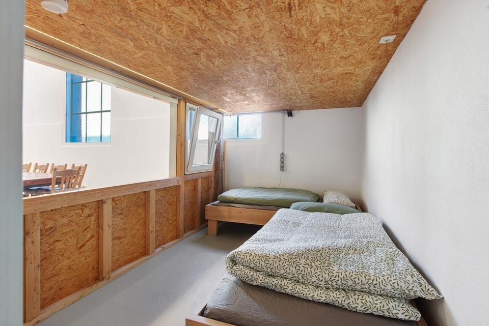 Property building, Living room, Bedroom