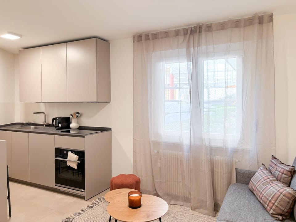 Kitchen or kitchenette, Dining area, oven, stove