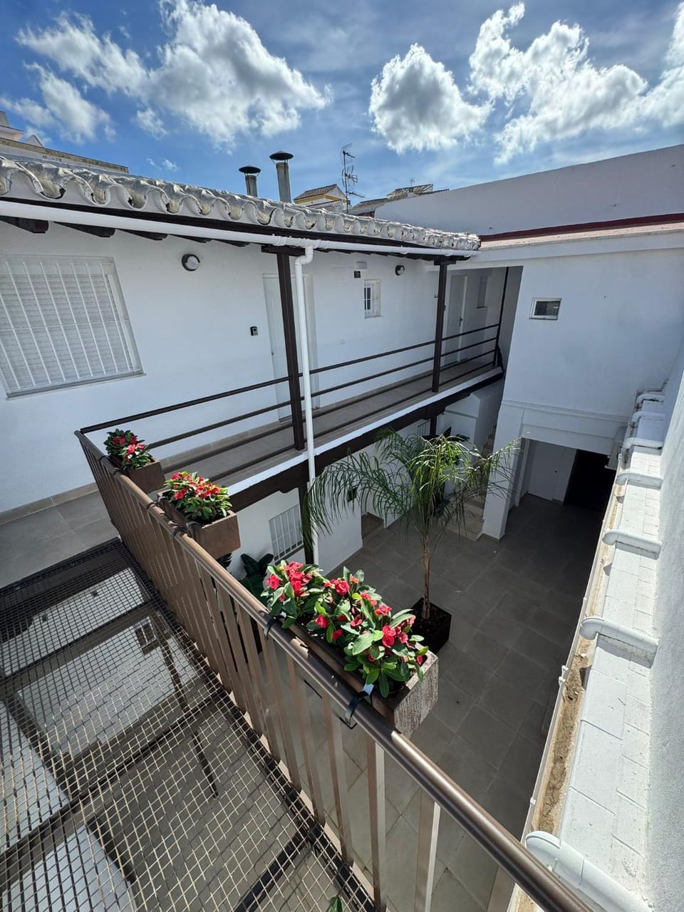 Property building, Patio