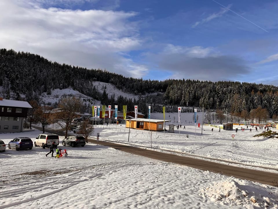Winter, Mountain view