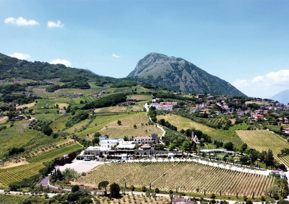 Nearby landmark, Spring, Day, Natural landscape, Bird's eye view, Mountain view
