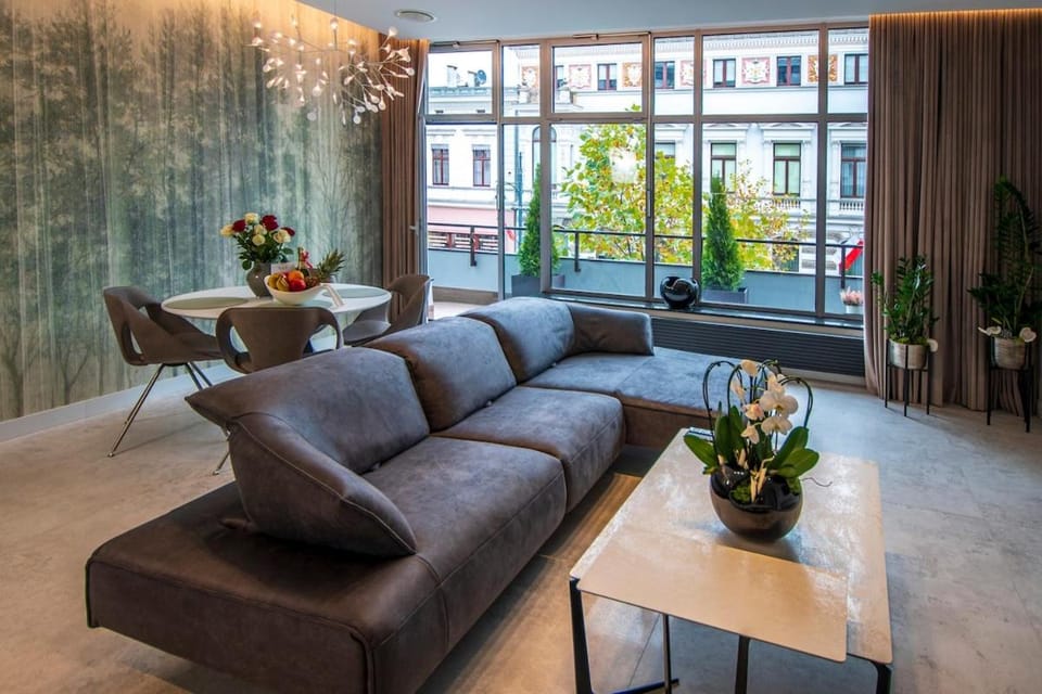 Pietryna Apartments - Private Sauna & Jacuzzi - Centrum, Piotrkowska CHILLINLODZ Apartment in Masovian Voivodeship