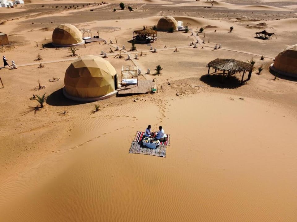 Erg Chebbi Luxury Geodesic Camp Luxury tent in Morocco