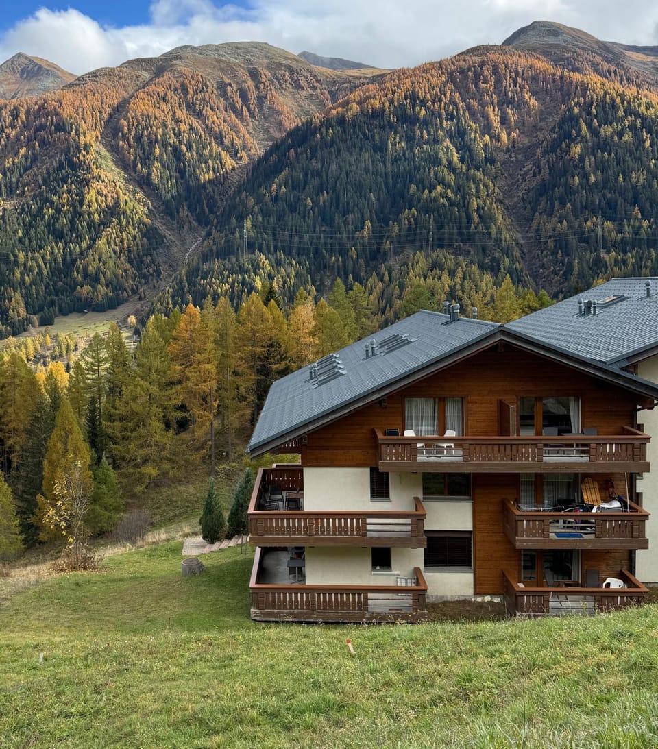 Property building, Natural landscape, Mountain view