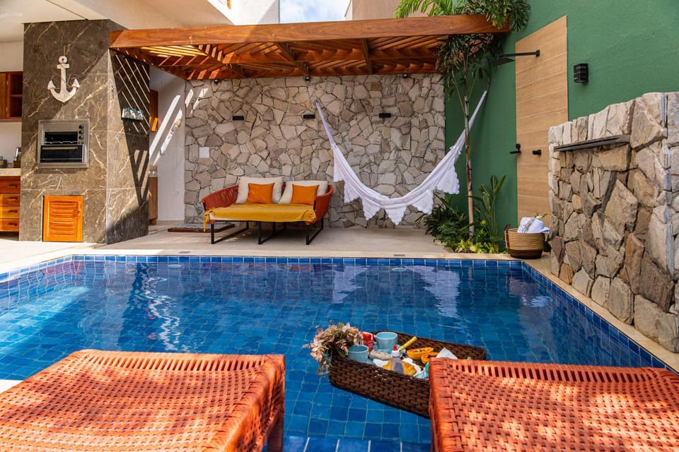 Unforgettable Sunsets 4BR Retreat with Pool in Prea House in Jijoca de Jericoacoara