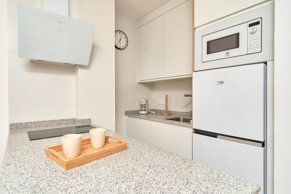 Kitchen or kitchenette, Living room
